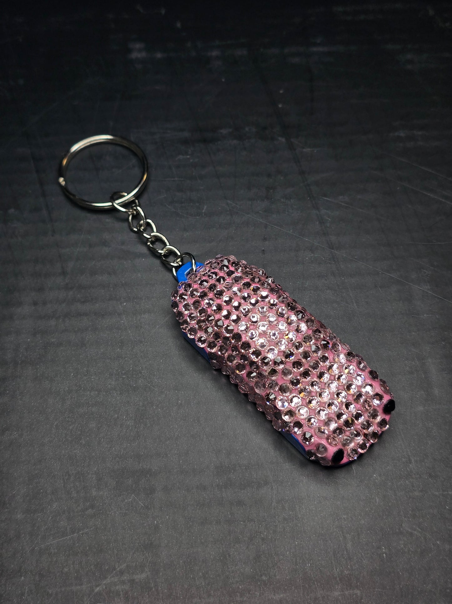 Swarovski Crystal Porsche Keychain