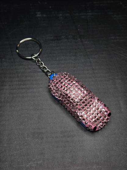 Swarovski Crystal Porsche Keychain