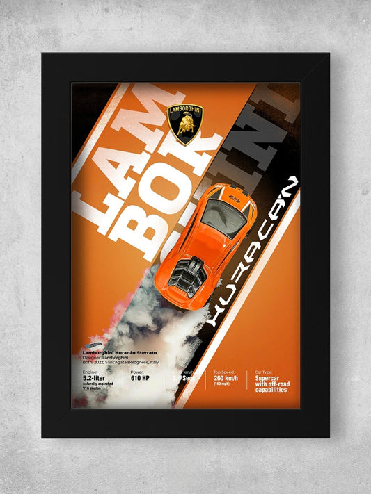 Lamborghini Huracan Sterrato - Wall Art