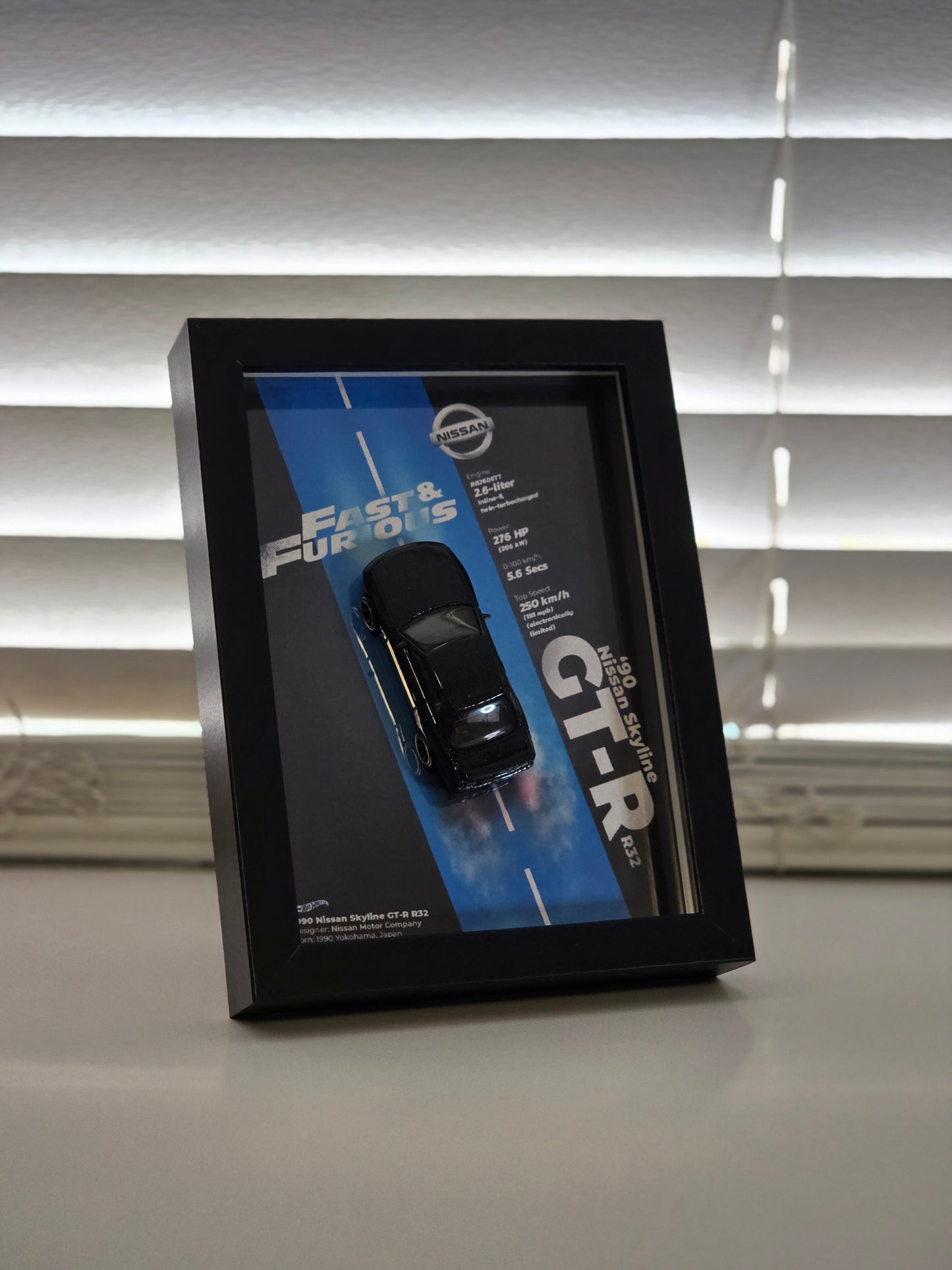 Fast and Furious Edition - Nissan Skyline R32 - Wall Art (Design #1)