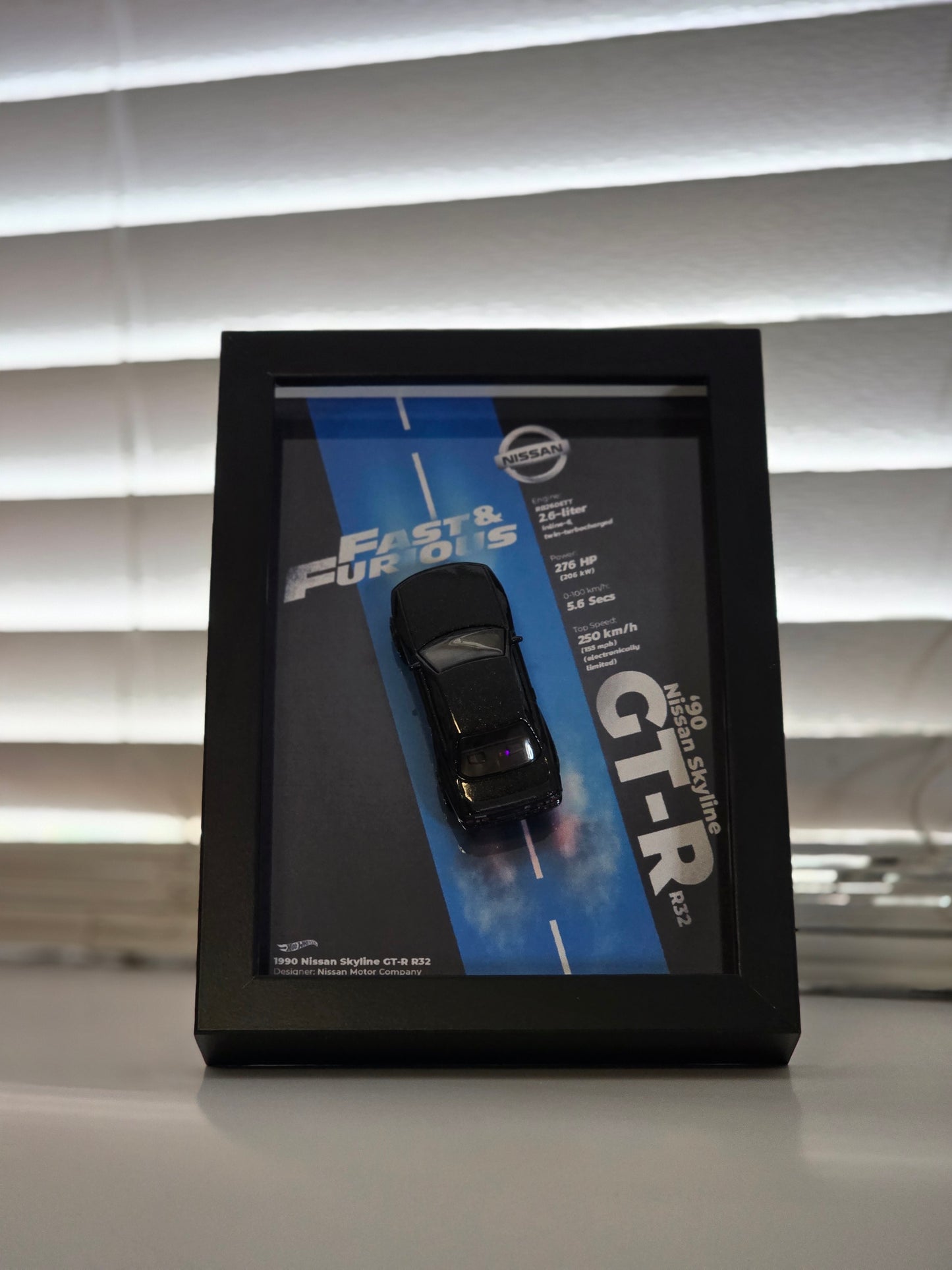 Fast and Furious Edition - Nissan Skyline R32 - Wall Art (Design #1)