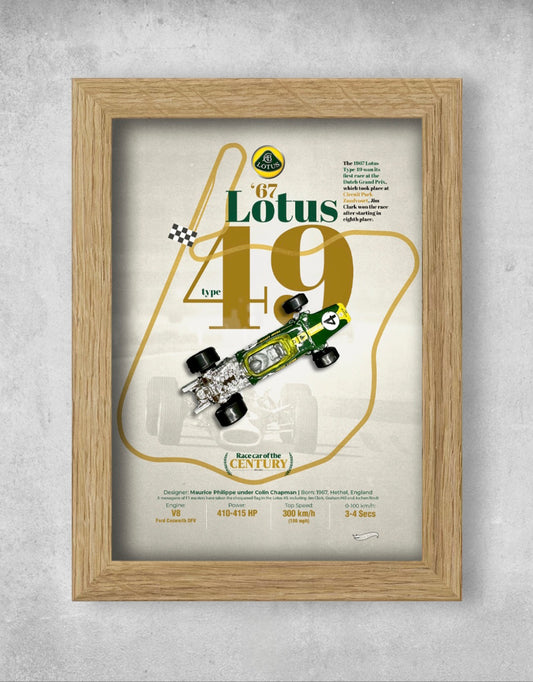 Lotus Type 49 - Wall Art