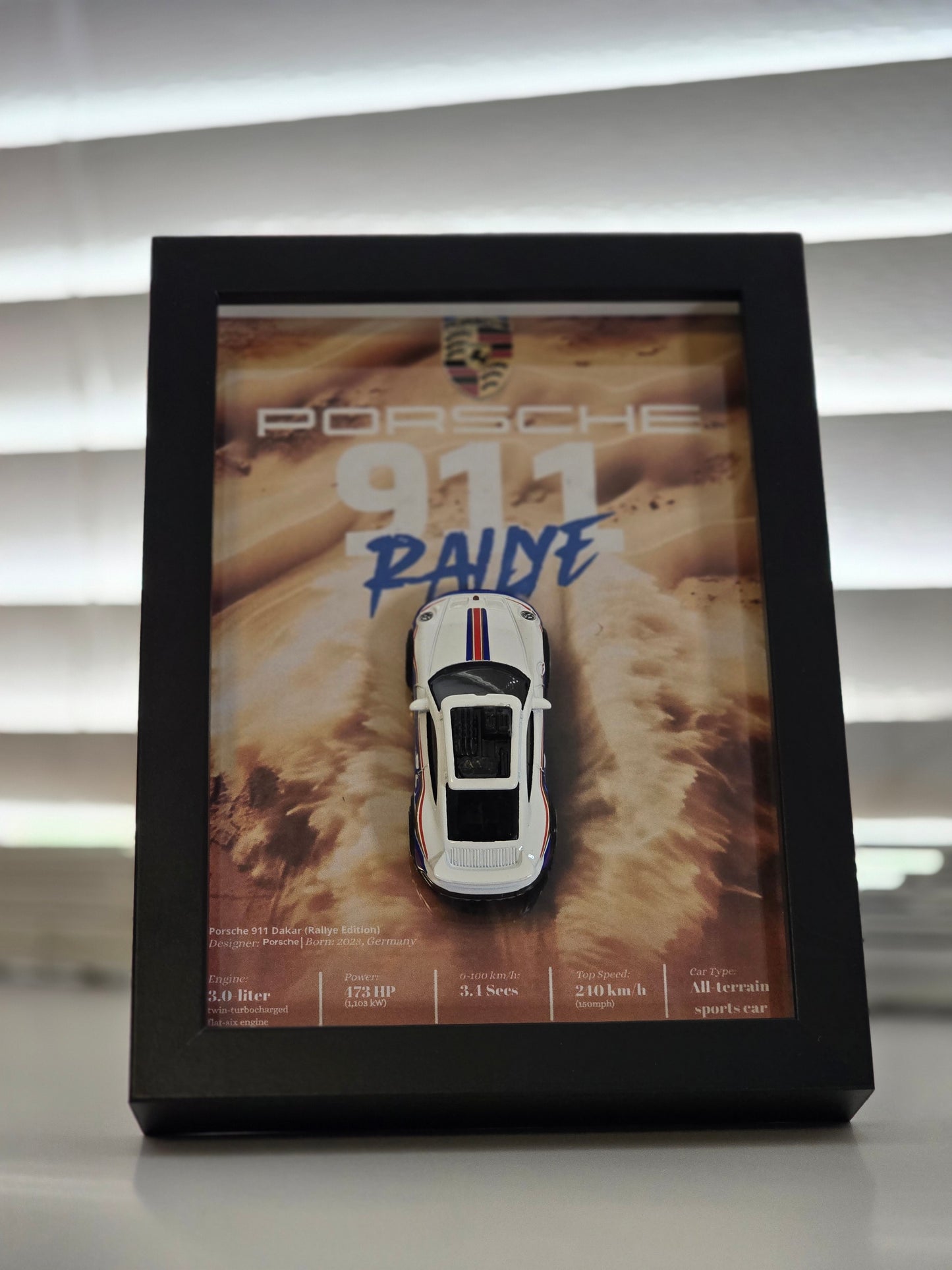 Porsche 911 Dakar (Rallye) - Wall Art