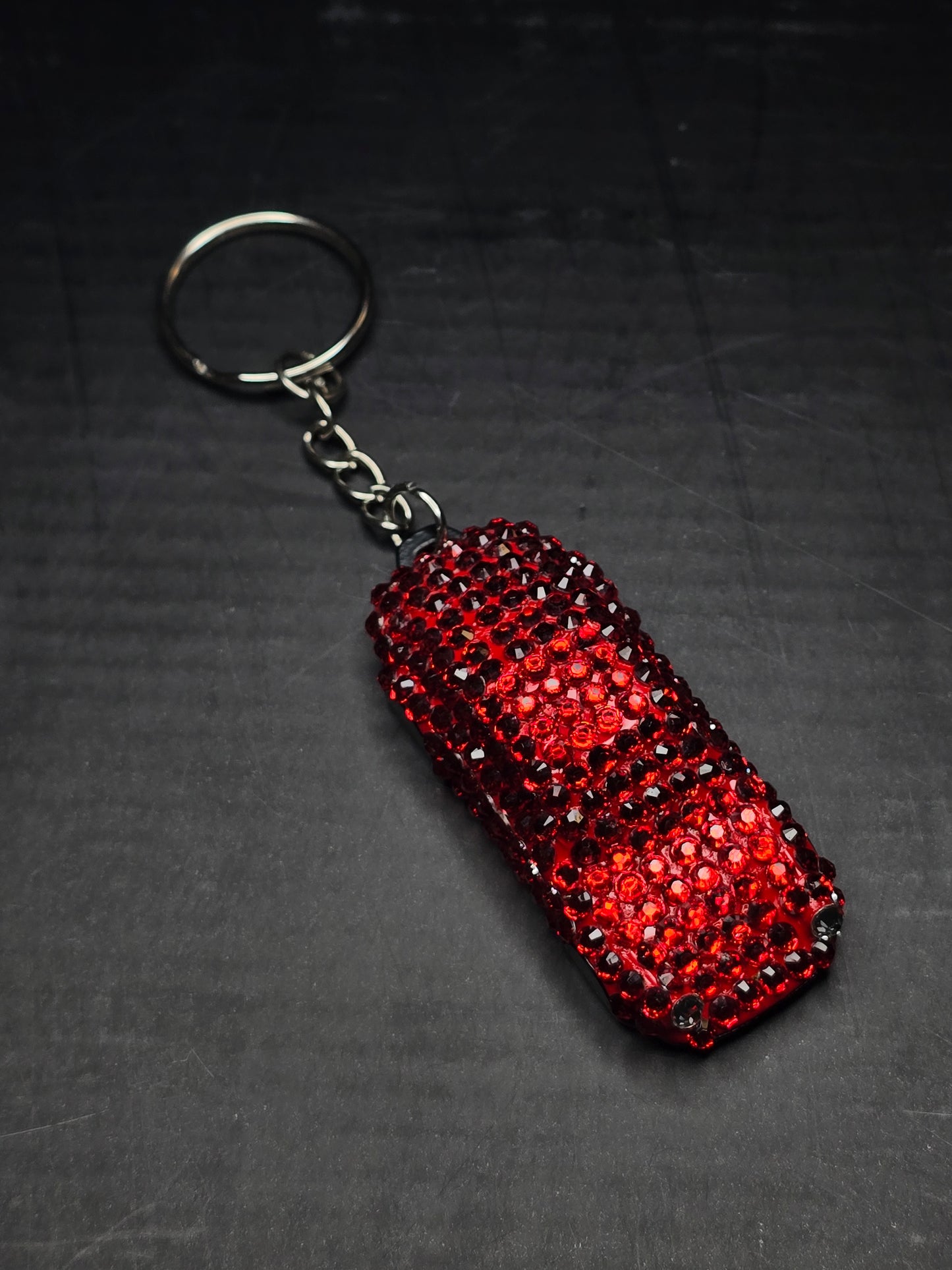 Swarovski Crystal Porsche Keychain