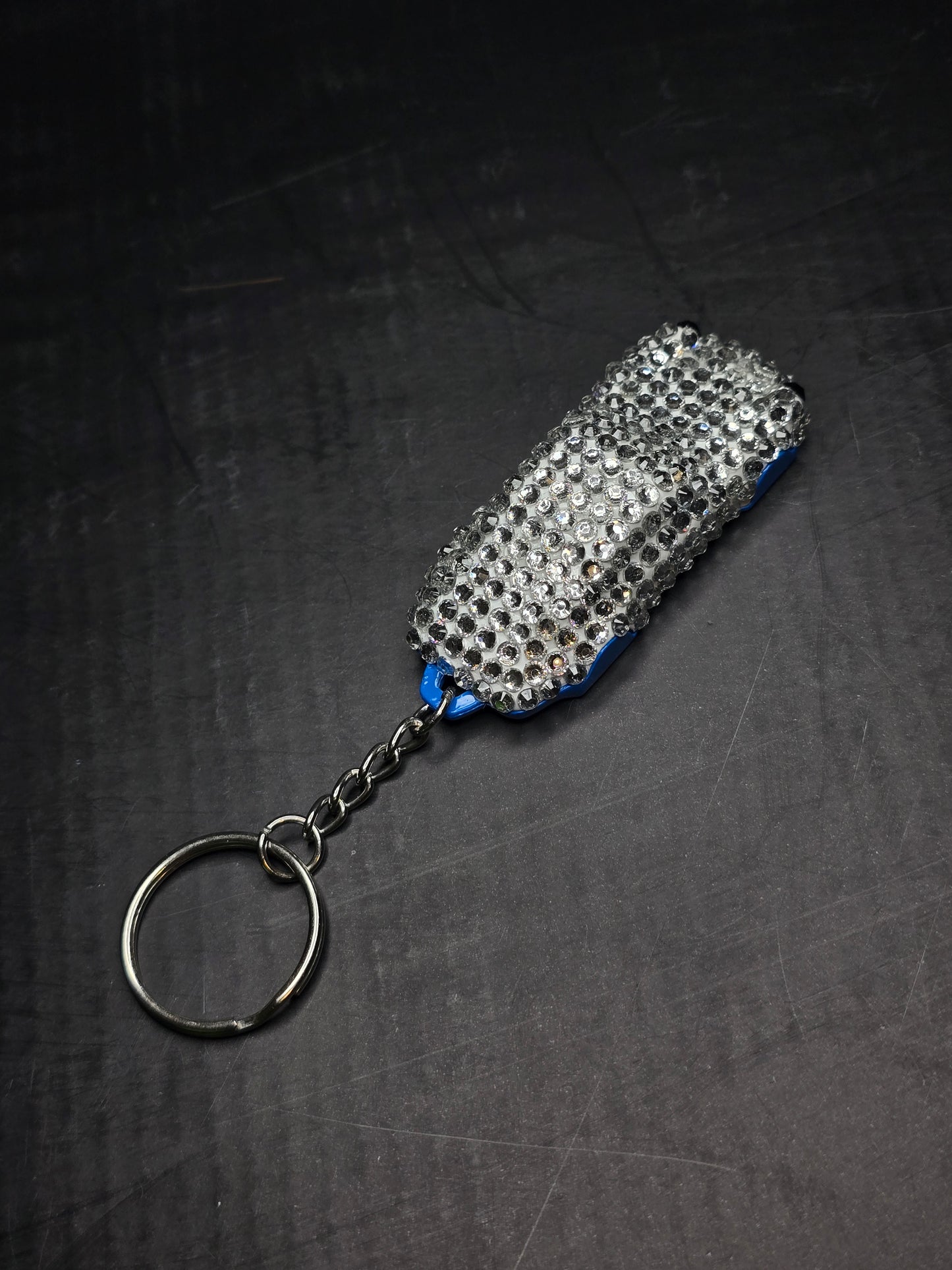 Swarovski Crystal Porsche Keychain