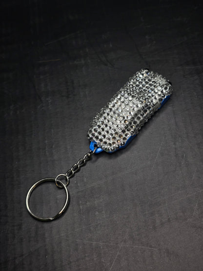 Swarovski Crystal Porsche Keychain