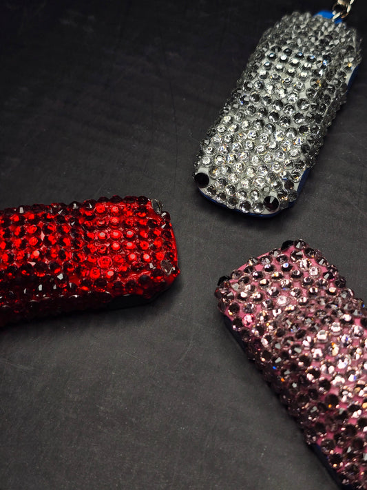 Swarovski Crystal Porsche Keychain