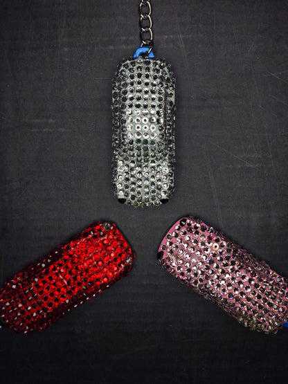 Swarovski Crystal Porsche Keychain